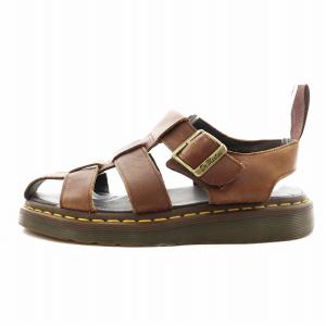 Dr.Martens GALIA ガリン サンダル レザー UK6 25.0cm 茶 ブラウン /AN6