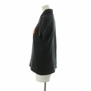 COMME des GARCONS COMME des GARCONS ポロシャツ 半袖 ワッペン プルオーバー M 黒 ブラック /NQ