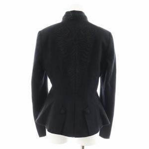 POLO RALPH LAUREN ジャケット スタンドカラー ウール 4 M 黒 ブラック