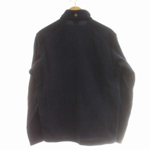 mont-bell クリマプラス ニットジャケット 裏フリース ジャケット 長袖 L ネイビー 紺