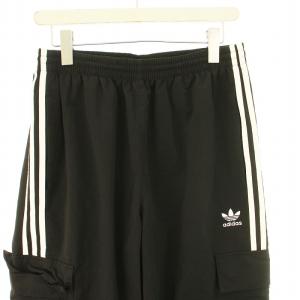 adidas Originals クラシックス スリーストライプス カーゴパンツ XL 黒 HR3364
