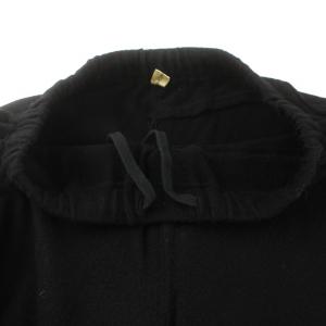 AD2003 GK-T053 ニットハーフパンツ イージー ウール 黒（2025/02/11 