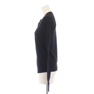 alexanderwang カーディガン 長袖 ニット 変形 ウール S 黒