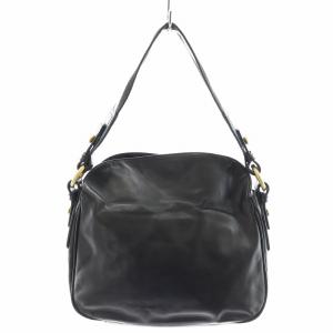 BALLY ワンショルダーバッグ ハンドバッグ レザー 黒 ブラック /AN4