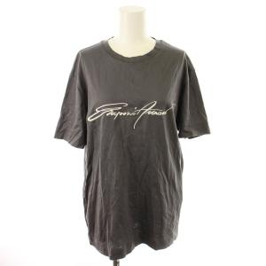Tシャツ 半袖 ロゴプリント M グレー 6L1TH2 1JUVZ /MM