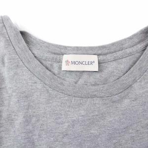 MONCLER 21SS MAGLIA T-SHIRT Tシャツ カットソー 半袖 ワッペン M グレー G20918C00055