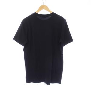 MONCLER 21SS MAGLIA T-SHIRT Tシャツ カットソー 半袖 ワッペン M 黒 ブラック G20918C00055