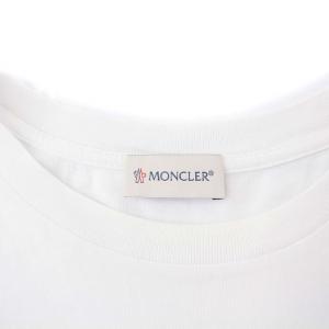MONCLER 21SS MAGLIA T-SHIRT Tシャツ カットソー 半袖 ワッペン M 白 ホワイト G20918C00055