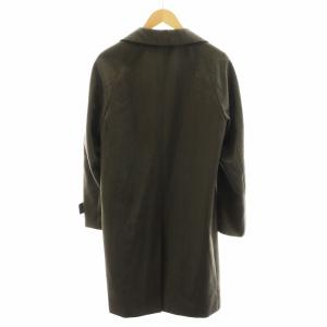 Brilla per il gusto チェスターコート ミドル丈 ウール アウター 46 M カーキ