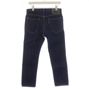 BLUE BLUE JAPAN レギュラーデニムユーズドジーンズ ジップフライ W30L32 インディゴ PP36 /BM
