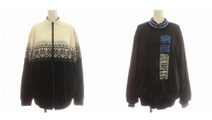 GOLF KRVTNW0501 ゴルフウェア リバーシブル ジャケット ニット ナイロン ブルゾン LL