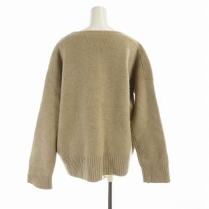 L'Appartement Crew Neck Volume Knit ニット セーター プルオーバー ビックシルエット 長袖 F ベージュ 19080560007830