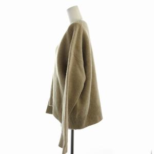 L'Appartement Crew Neck Volume Knit ニット セーター プルオーバー ビックシルエット 長袖 F ベージュ 19080560007830