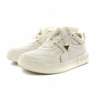 VALENTINO GARAVANI スニーカー ロックスタッズ 36.5 ホワイト