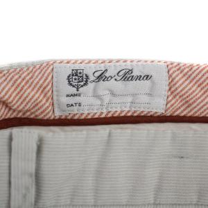 Loro Piana スラックスパンツ ジップフライ イタリア製 54 グレー