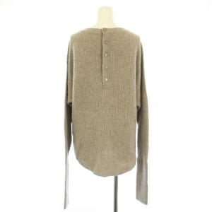 L'Appartement 20SS Thermal Knit ニット セーター 長袖 カシミヤ混 グレー 20080560002710