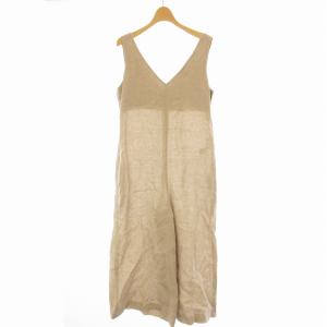 オールインワン ワイド 麻 リネン F ベージュ WGZ1011609A001 /EE