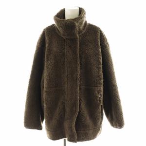 20AW ボアスタンドブルゾン2 ジャケット アウター 36 S 茶 ブラウン 20011220101030