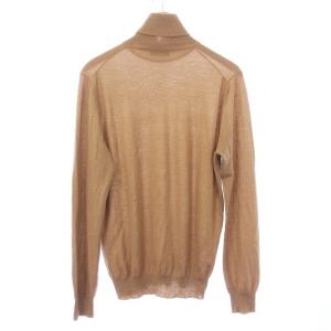 PRADA タートルネックニット セーター 長袖 52 XL 茶 ブラウン