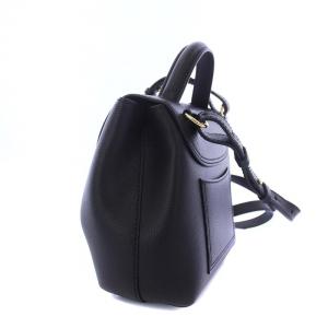 POLENE Numero Un Nano ハンドバッグ 2WAY レザー ブラック