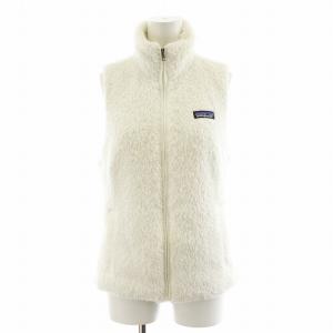 フリースベスト ジップアップ S 白 ホワイト STY25216 /AN38