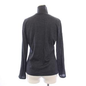 Theory NEO WOOL JSY MELANGE TURTLENECK LS 23AW カットソー 長袖 ハイネック ウール S グレー