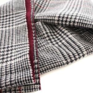 Aquascutum タグ付き マフラー ストール カシミヤ ボルドー