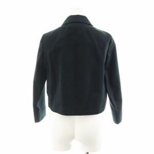 GIVENCHY ジャケット コットン 34 XS 黒 ブラック /AN34