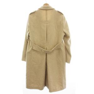 Ground Y 近年モデル ダブルボタン ウールコート  ベージュ GE-C05-101