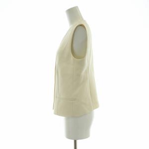 Theory 23SS OXFORD CREPE CL SLIM VEST オックスフォードクレープCLスリムベスト シングル 総裏地 Vネック
