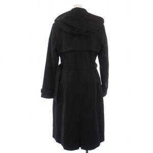 LAUREN RALPH LAUREN トレンチコート ロング フード ベルト 3WAY アウター L 黒 ブラック /DK