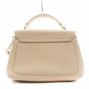 FURLA Sleek M Top Handle スリーク ハンドバッグ ショルダーバッグ 2way レザー ピンクベージュ
