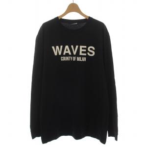 WAVES Tシャツ カットソー 長袖 M 黒 ブラック CMAB20S18011203 /DK