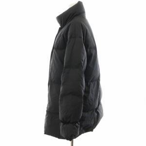 Standcollar Down Jacket ダウンジャケット ナイロン アウター 36 S 黒
