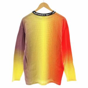 NIKE ×STUSSY NRG LS TOP Tシャツ S マルチカラー