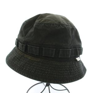 21SS JUNGLE HAT COTTON.WEATHER 帽子 ハット 01 黒 ブラック 211HCD-HT16