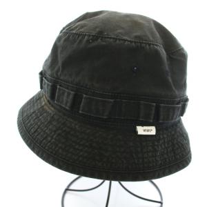 WTAPS 21SS JUNGLE HAT COTTON.WEATHER 帽子 ハット 01 黒 ブラック 211HCD-HT16