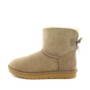 UGG australia ミニベイリーボウ2 Mini Bailey Bow II ショートブーツ ムートンブーツ リボン 保存箱付き USA8 25.0cm