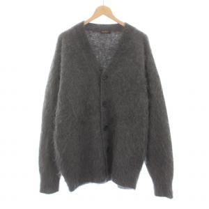 COLLECTION ニットカーディガン シャギー カシミヤ F グレー