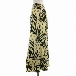 JOURNAL STANDARD relume 23SS ホワイトボタニカルマーメイドスカート ロング フレア F ベージュ