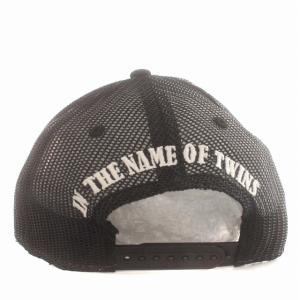 DSQUARED2 メッシュキャップ 刺繍 キャップ F 黒 ブラック