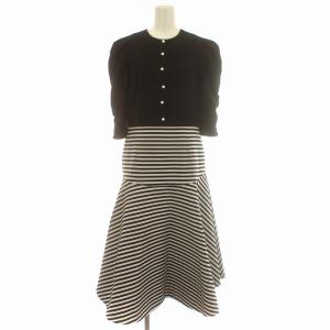 MERMAID DRESS ワンピース ボーダー 38 黒 白（2025/01/28買取