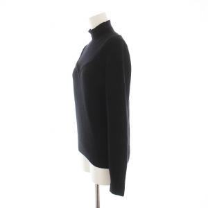 Alexander McQueen セーター ニット 長袖 ハイネック カシミヤ100％ S 黒 ブラック