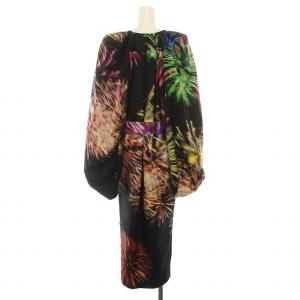 DRIES VAN NOTEN ワンピース 総柄 XS マルチカラー