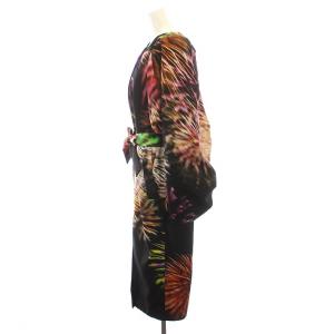 DRIES VAN NOTEN ワンピース 総柄 XS マルチカラー