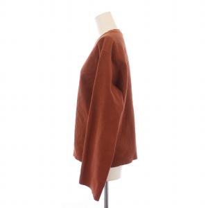 AURALEE SUPER MILLED SWEAT CUT-OFF P スウェット トレーナー プルオーバー 長袖 0