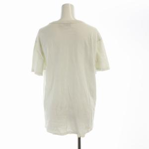 Maison Kitsuné Tシャツ カットソー ワッペン 半袖 M 白 ホワイト KWM-48520-B