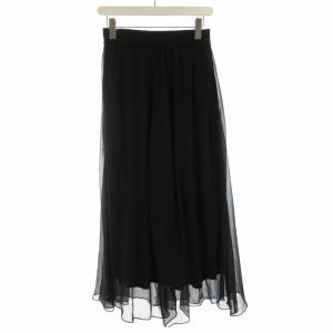 Ron Herman ワイドパンツ シアー シースルー フルレングス XS 黒 ブラック 2710600150