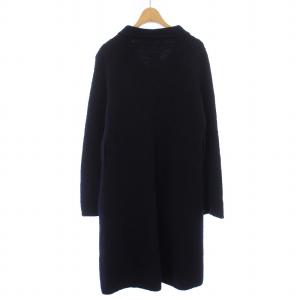 45rpm umii 908 ステンカラーコート ロング アルパカ混 ウール アウター 2 S 紺 ネイビー /DK