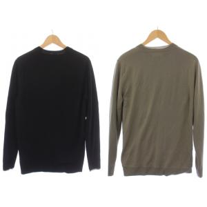 junhashimoto 20AW 14GG MIRROR PULLOVER リバーシブル ニット セーター 長袖 クルーネック
